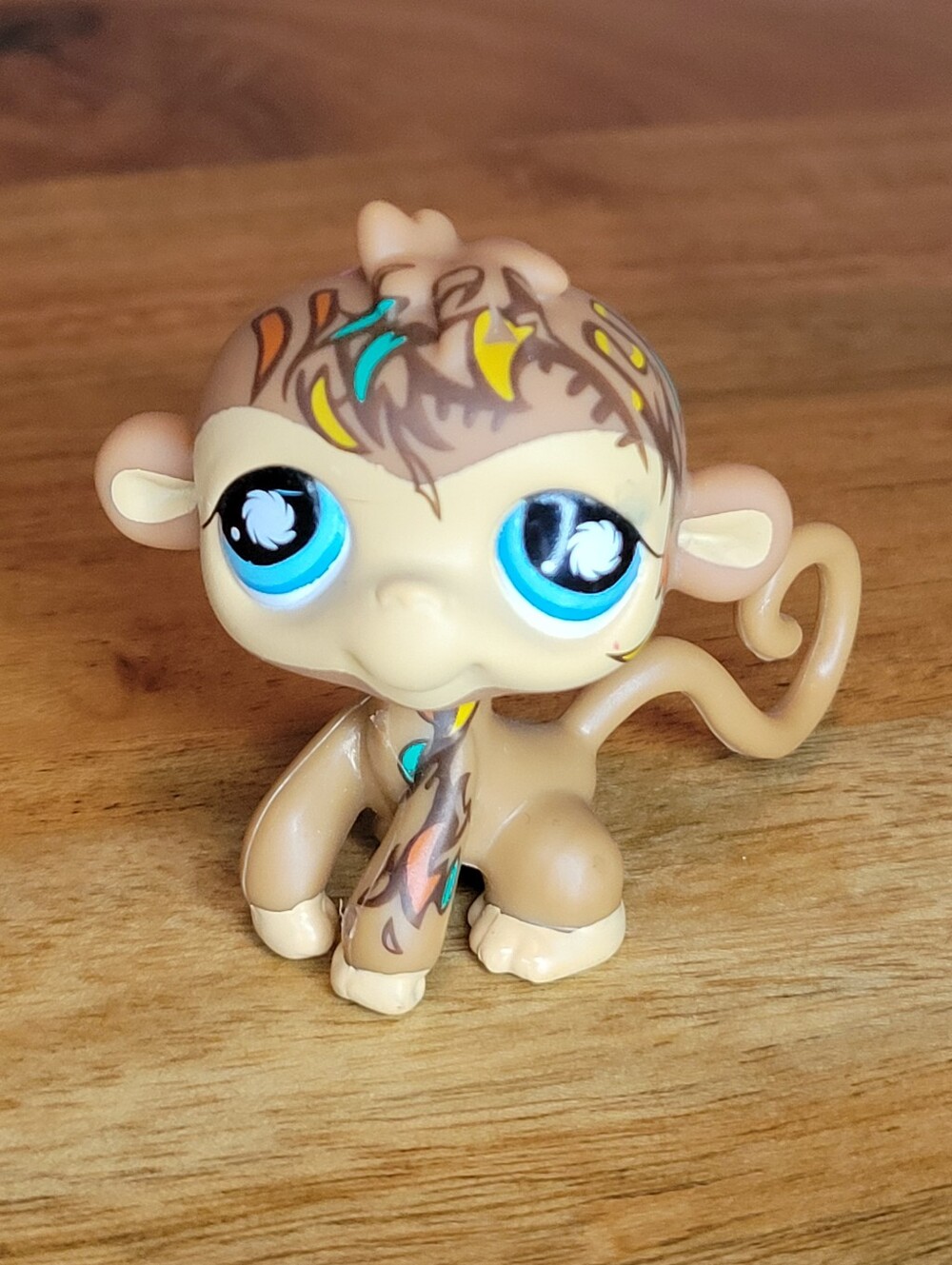 Hasbro Littlest Pet Shop Postcard Pets Monkey #946 Toy Figurine